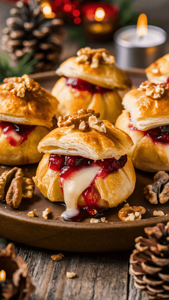 Cranberry Brie Bites