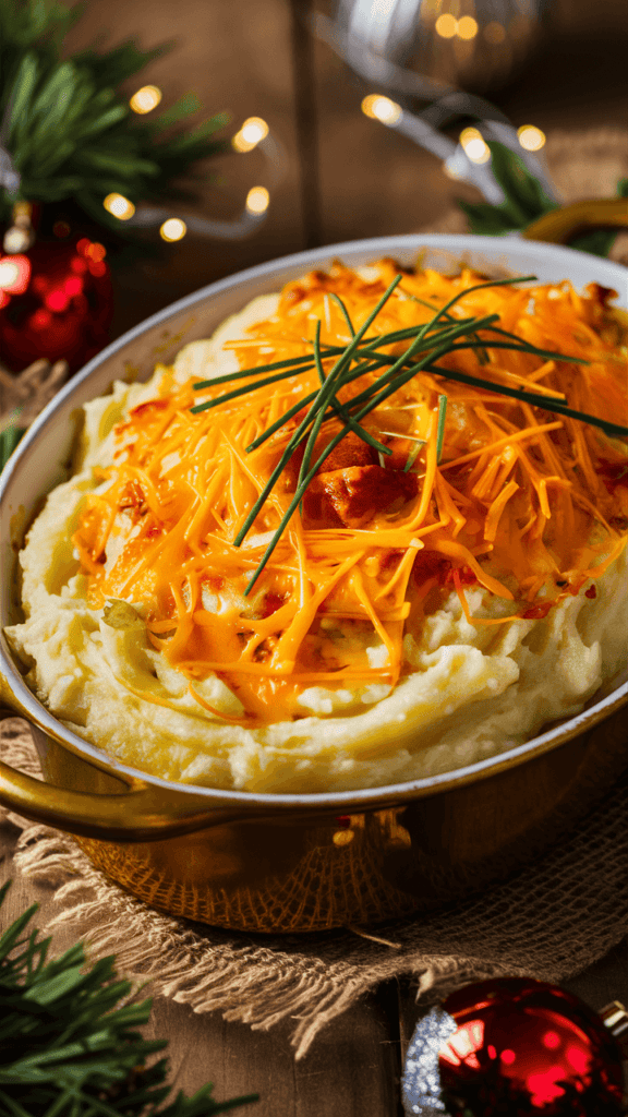 Cheesy Mashed Potato Casserole