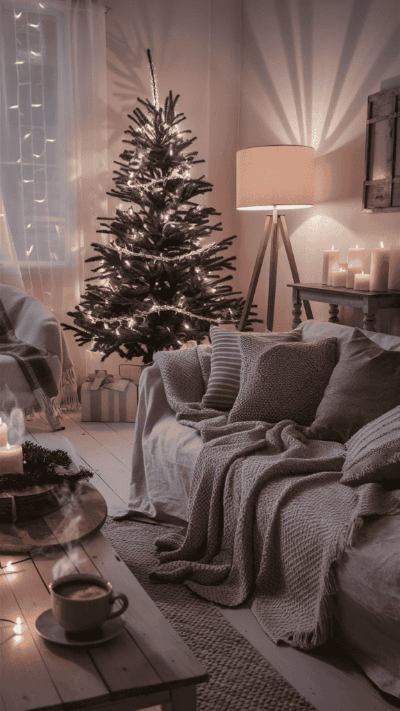 Cozy winter decor style