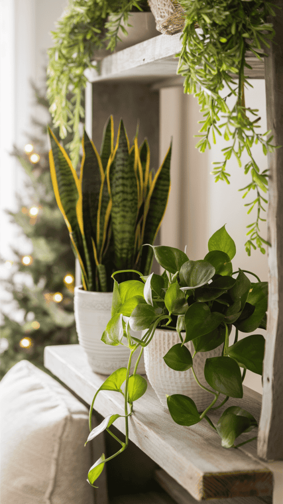 Cozy winter decor style