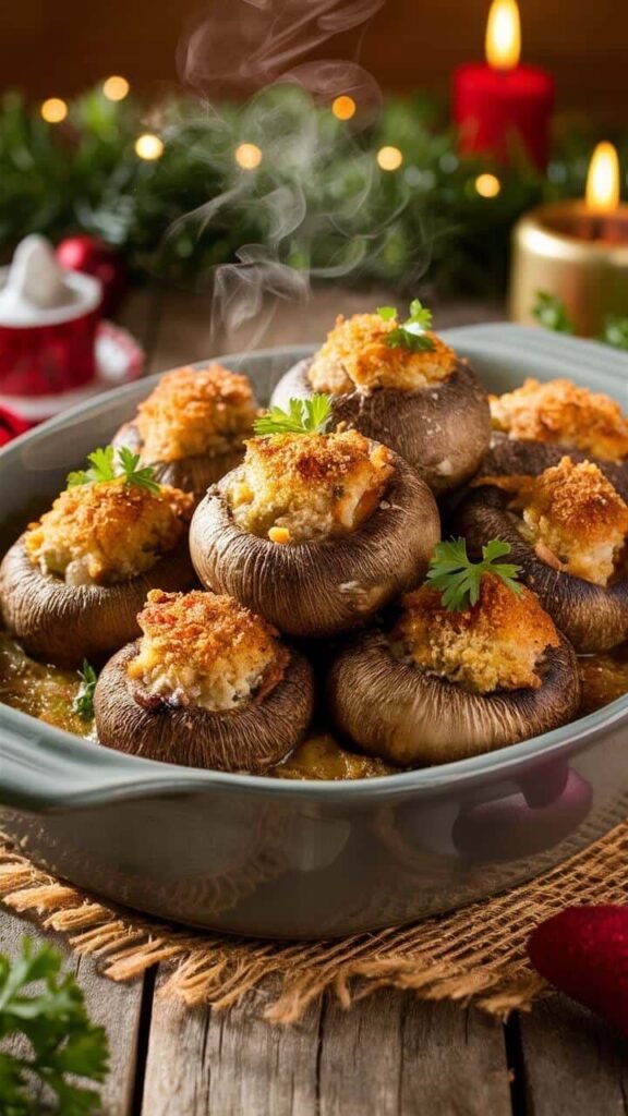 Sausage Stuffed Mushrooms