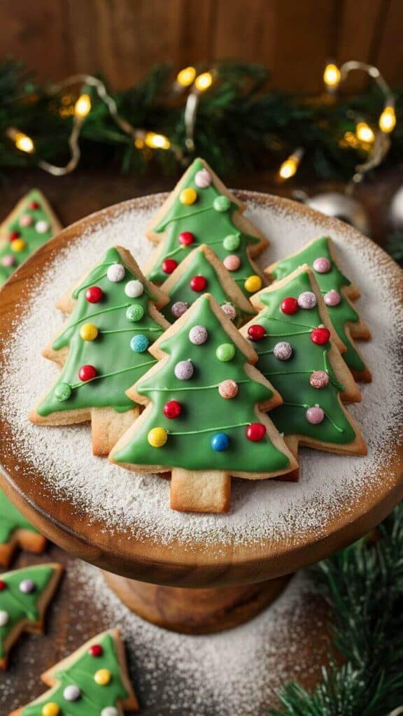 Christmas Tree Cookies