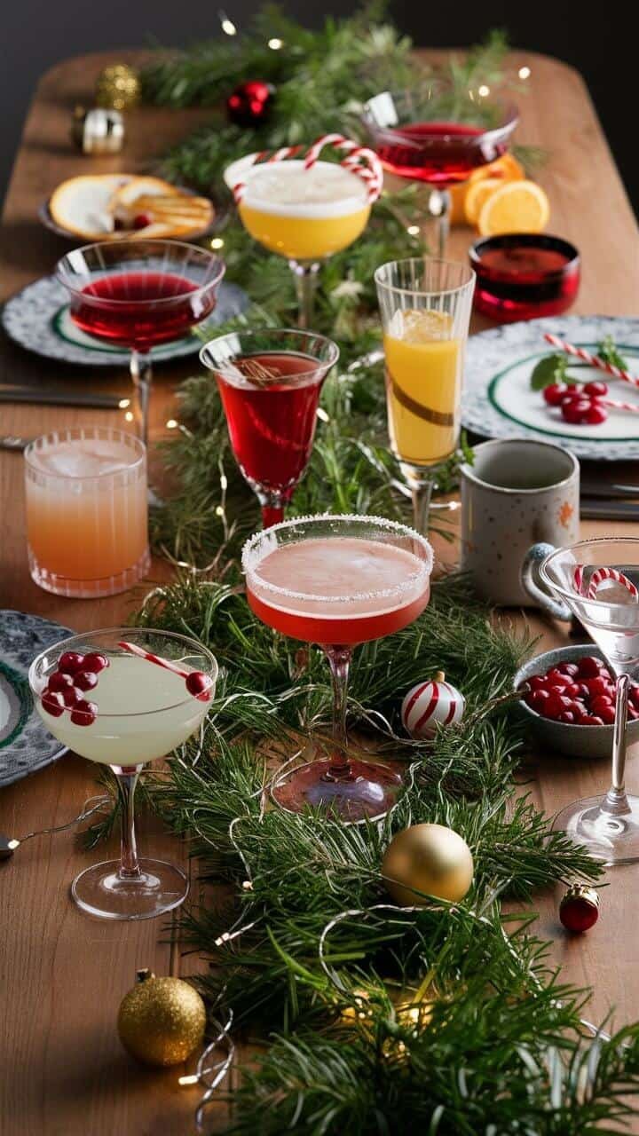 Holiday cocktails