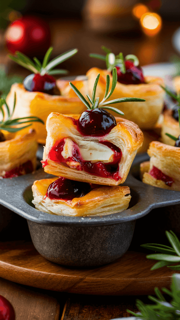 Cranberry Brie Bites