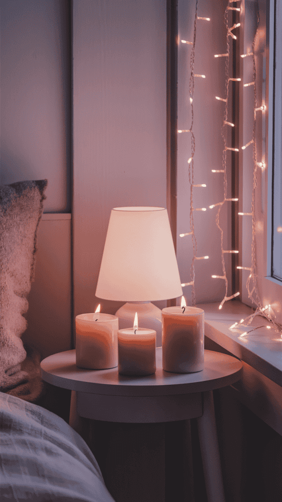 Cozy winter decor style