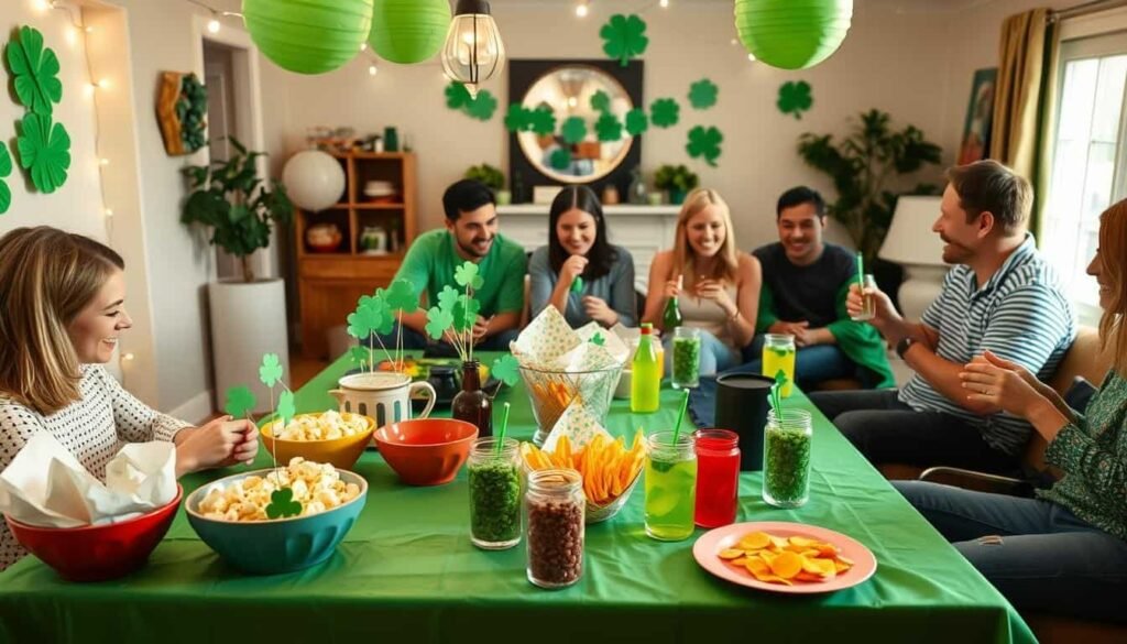 Budget St. Patrick's Day party