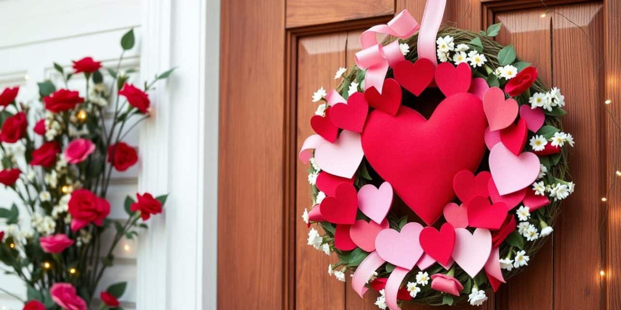 DIY Valentine’s Wreaths for Your Front Door