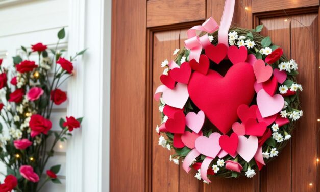 DIY Valentine’s Wreaths for Your Front Door