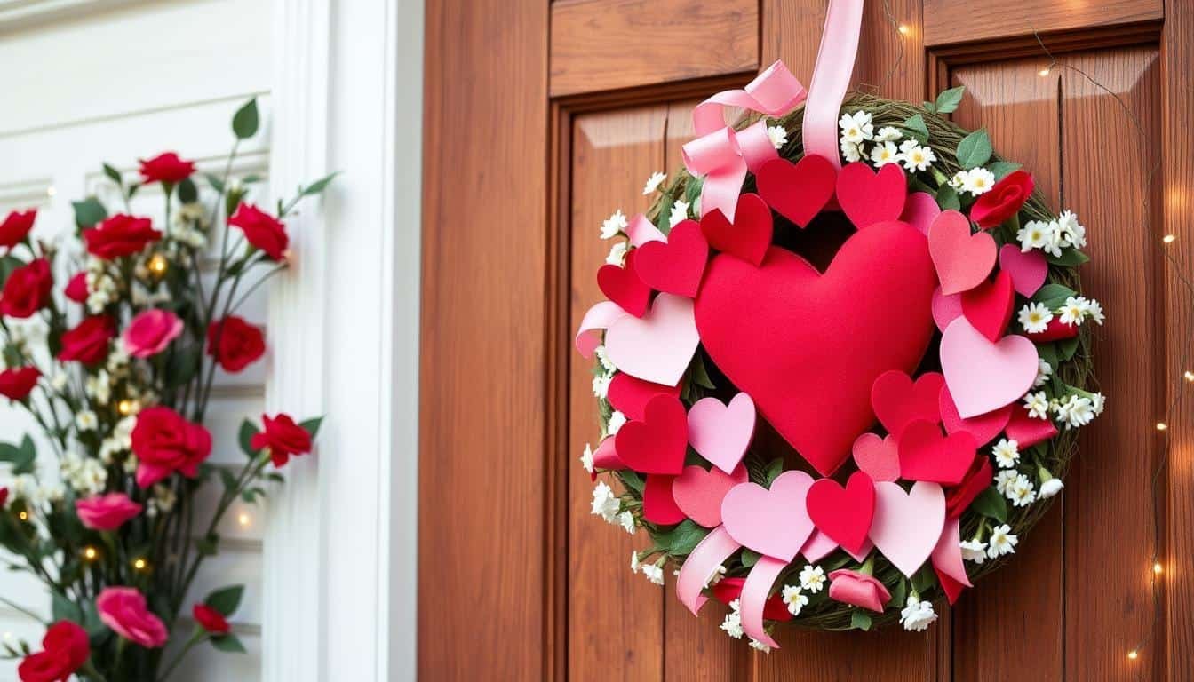DIY Valentine’s wreaths
