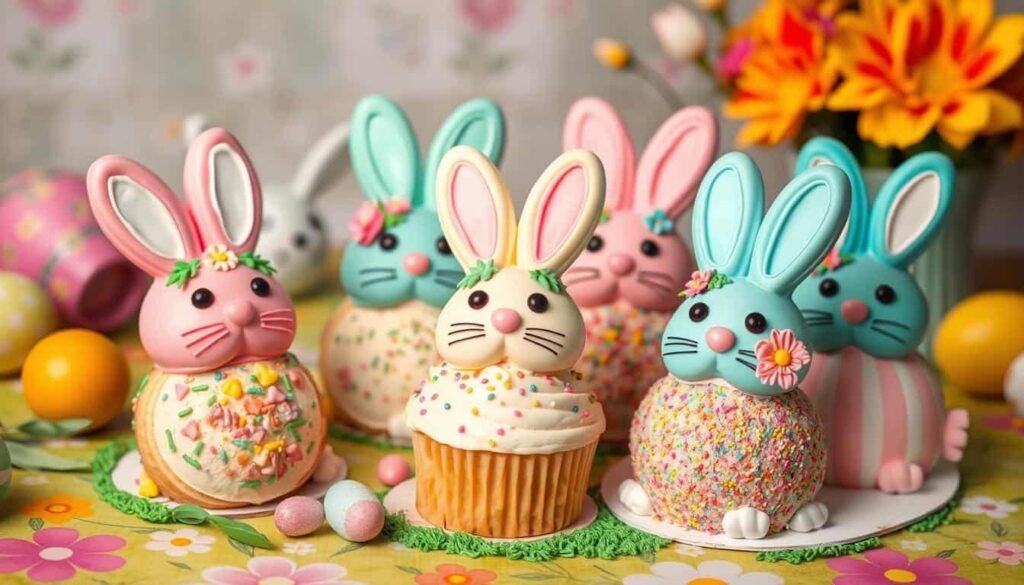 Easter dessert decorations