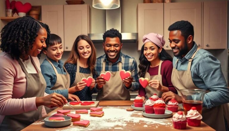 Family Valentine's baking projects