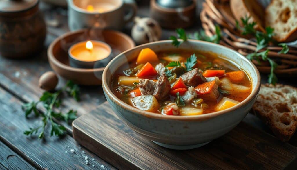 Hearty soup