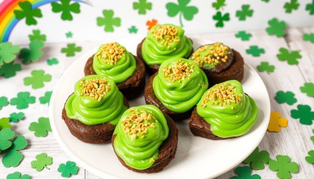 Leprechaun hat brownies