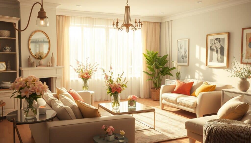 Stylish spring decor tips with refreshed lighting