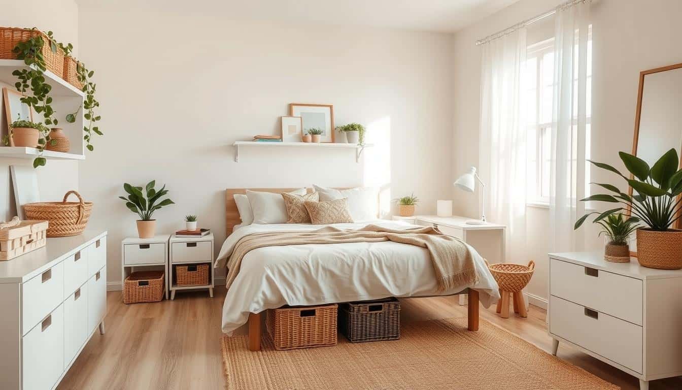 bedroom organization