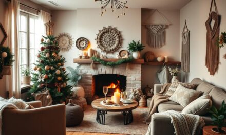 Boho Christmas Decor Ideas for a Relaxed Holiday