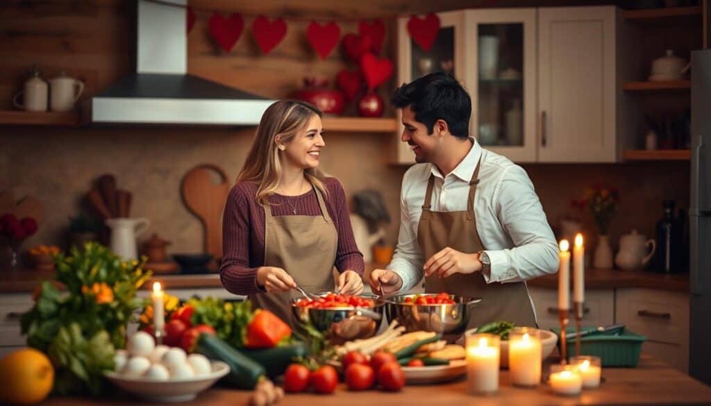 couple's cooking