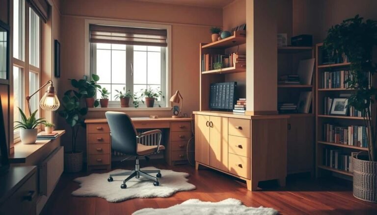 cozy home office