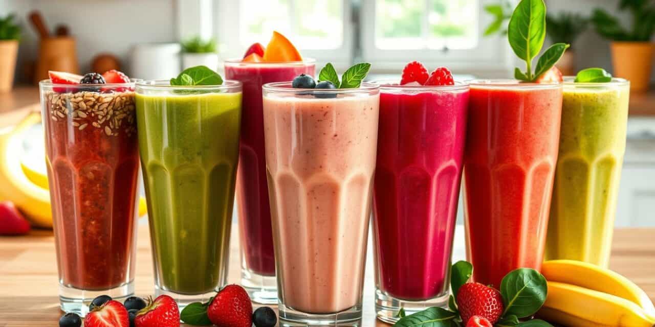 Healthy Smoothies to Boost Your Energy All Day