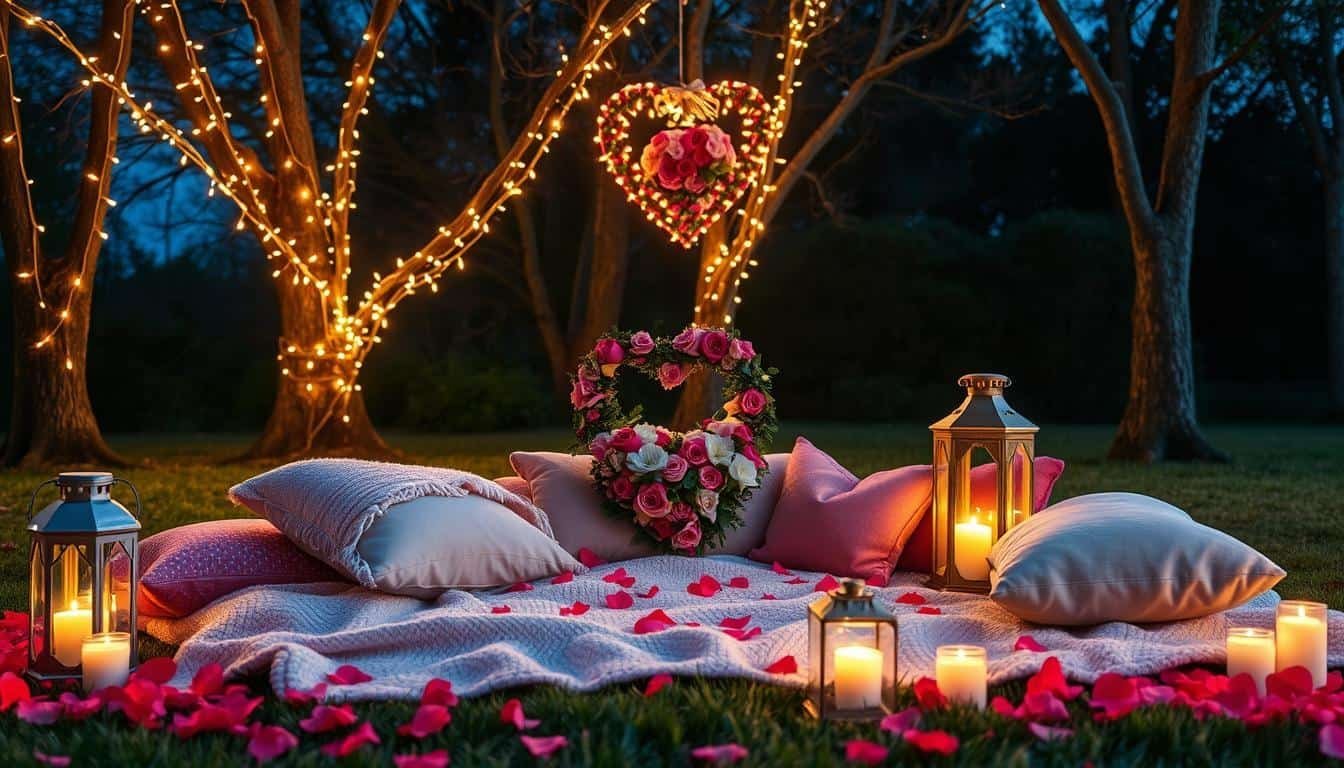 outdoor Valentine’s decor