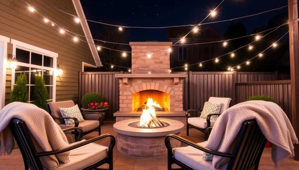 outdoor fireplace outdoor fireplace
