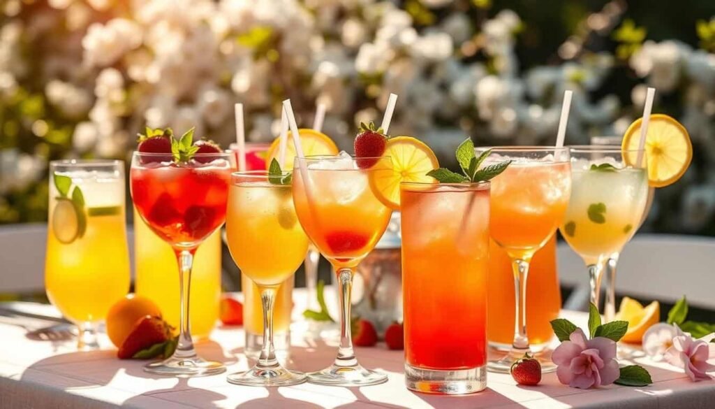 refreshing spring drinks