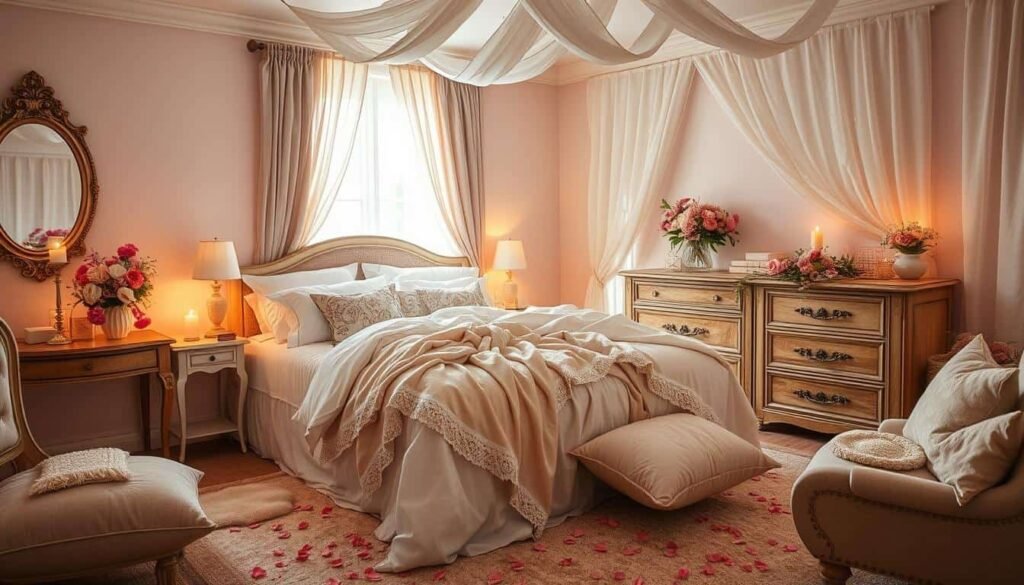 romantic bedroom decor
