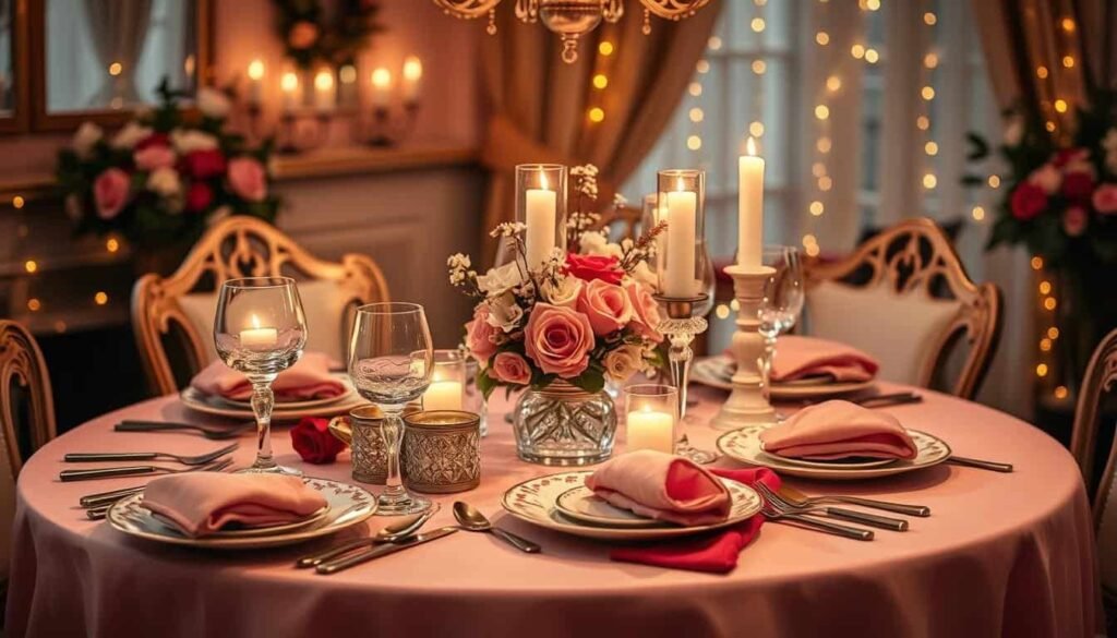 romantic dinner table decor romantic dinner table decor