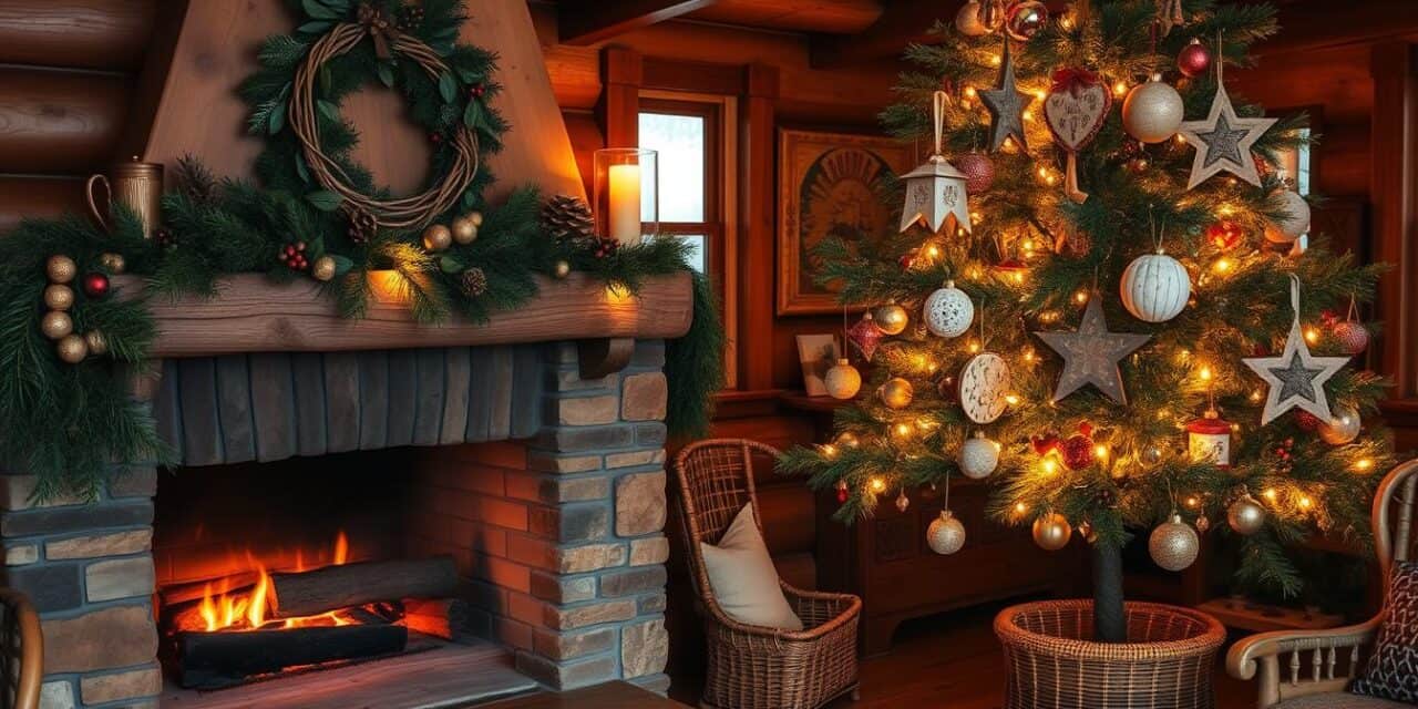 Rustic Christmas Decor for a Warm Holiday