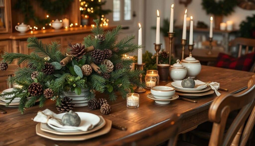 rustic holiday decorations