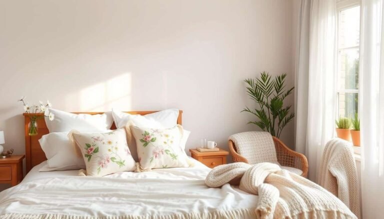 spring bedroom decor