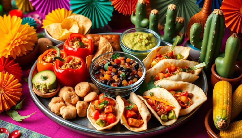 vegetarian Mexican appetizers