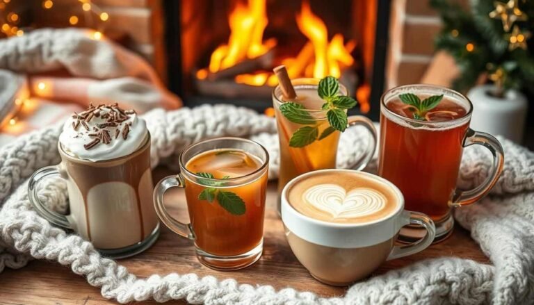 warm drinks, cozy recipes, winter beverages