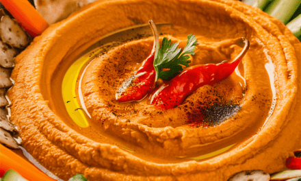 Roasted Red Pepper Hummus