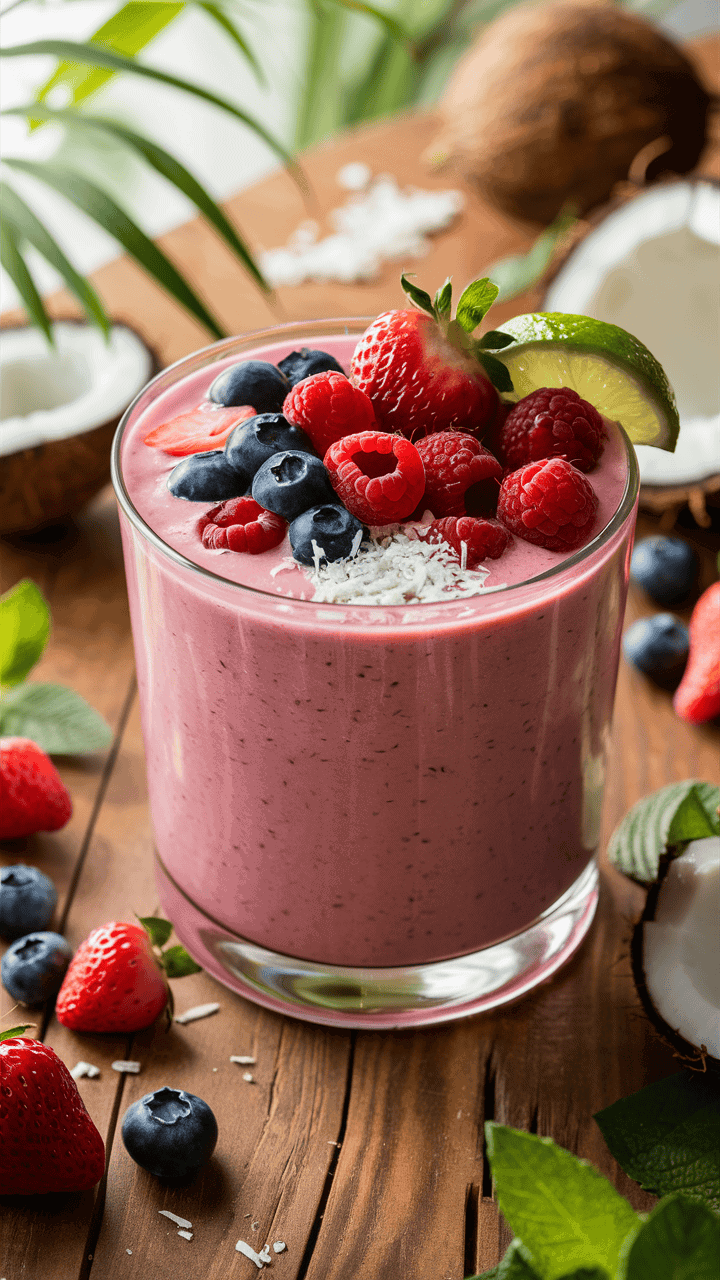 Coconut Berry Fusion Recipe