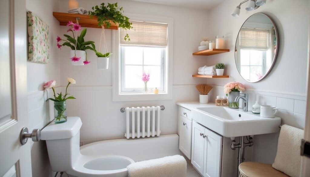 DIY spring bathroom decorations DIY spring bathroom decorations