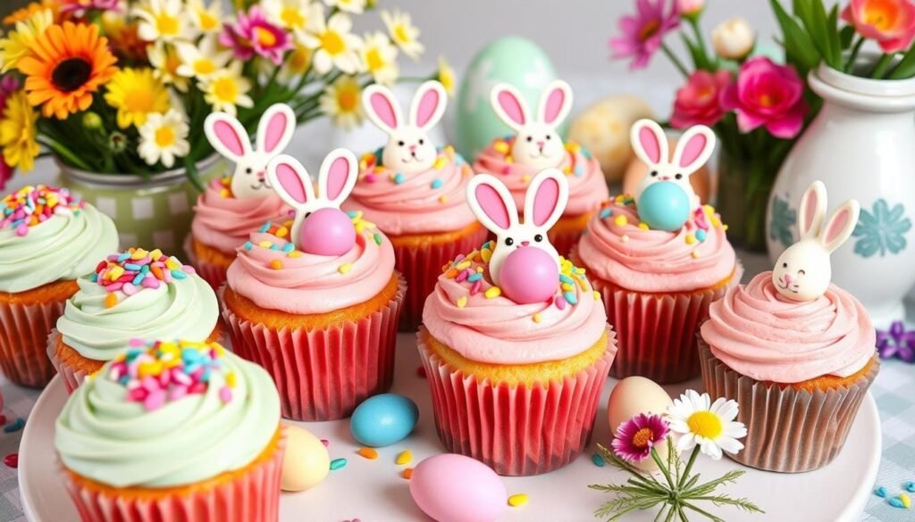 Easter cupcake decorating Easter cupcake decorating