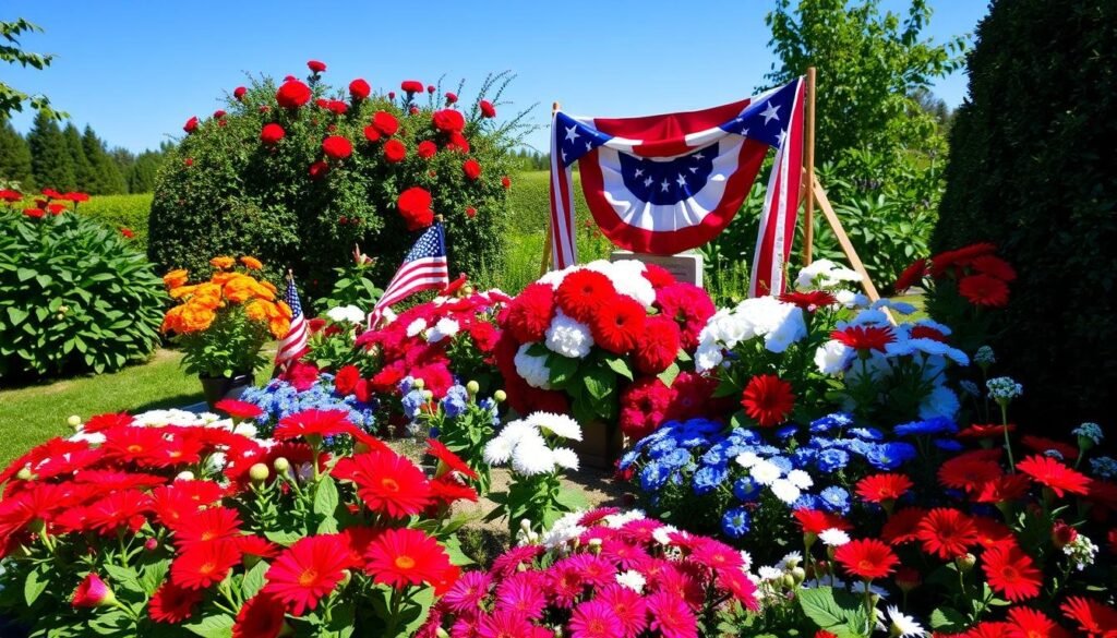 Memorial Day decorations