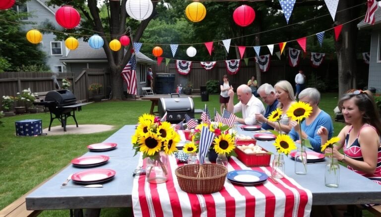 Memorial Day outdoor decor