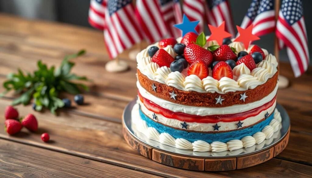 Patriotic cake designs