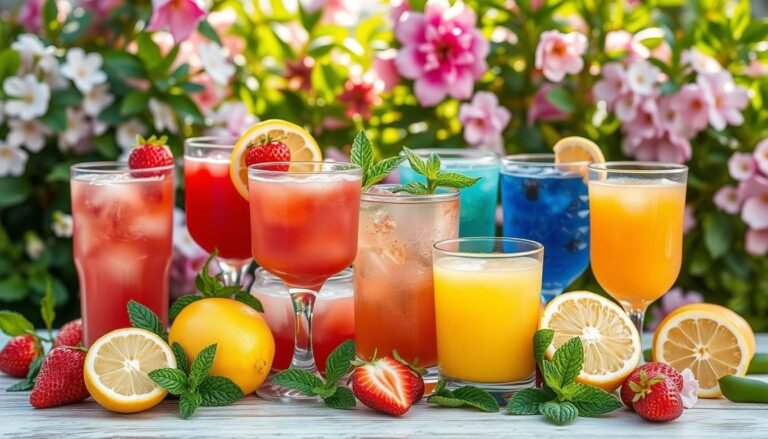 Spring mocktails