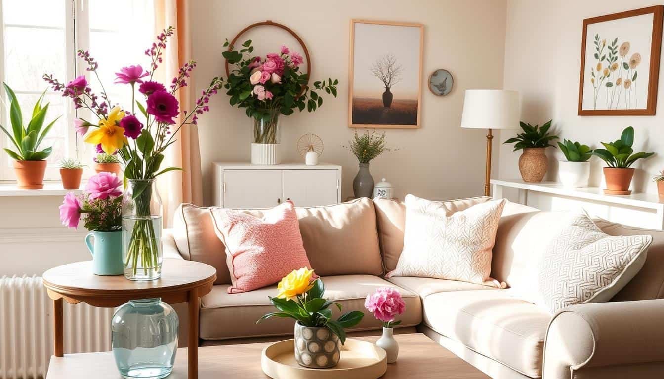 budget spring decor
