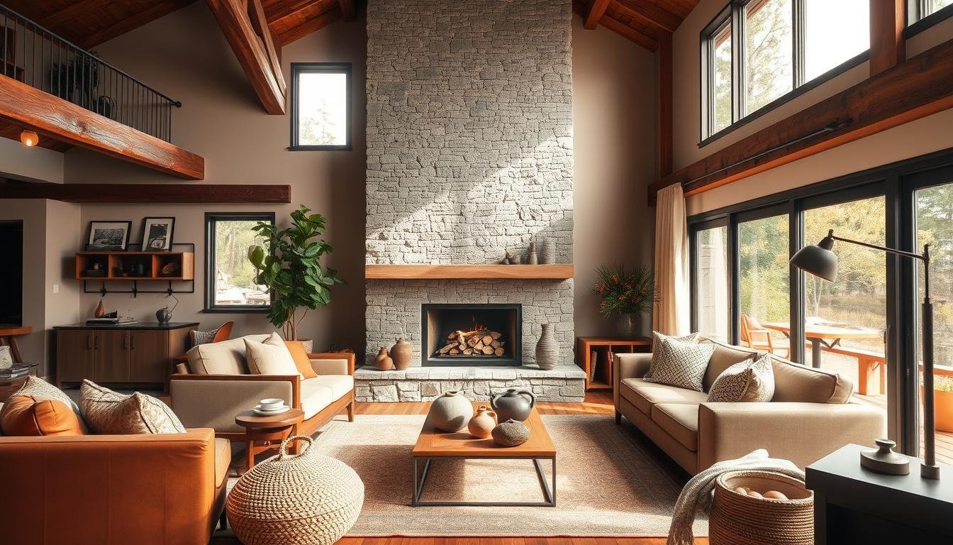 home decor styles modern rustic