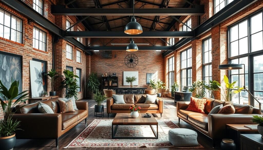 industrial chic living room industrial chic living room