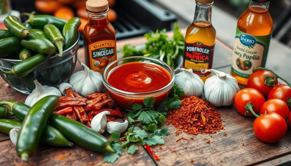 spicy BBQ sauce ingredients spicy BBQ sauce ingredients