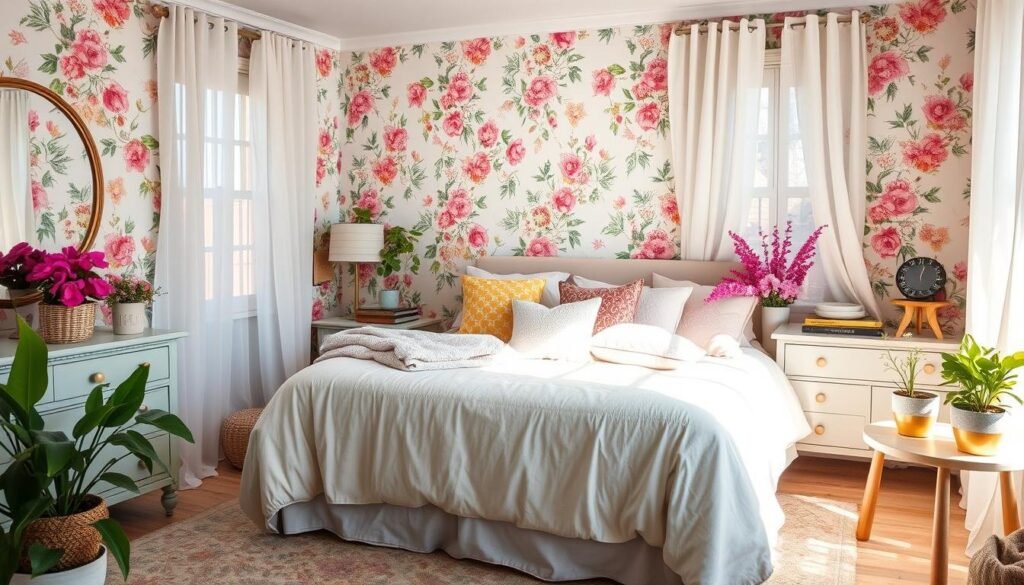 spring bedroom decor