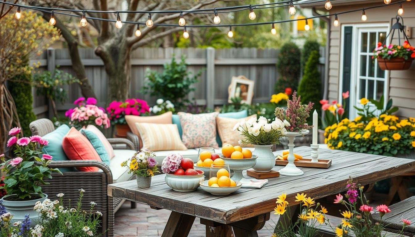 spring home decor exterior, spring home decor outdoor
