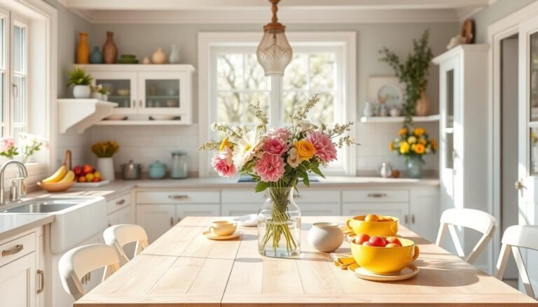 spring home decor kitchen