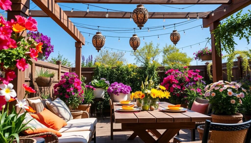 spring home decor outdoor