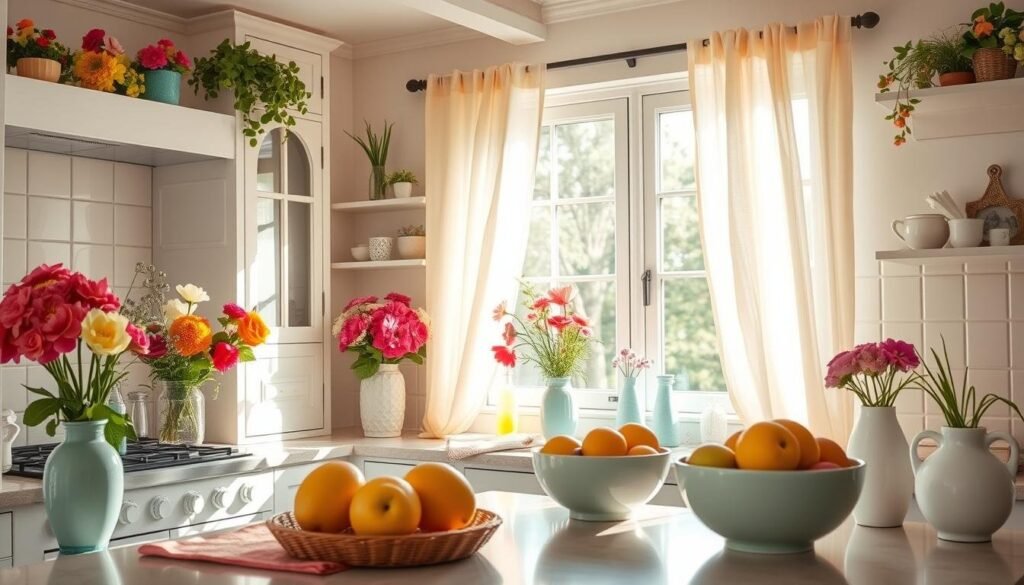 spring kitchen decorations